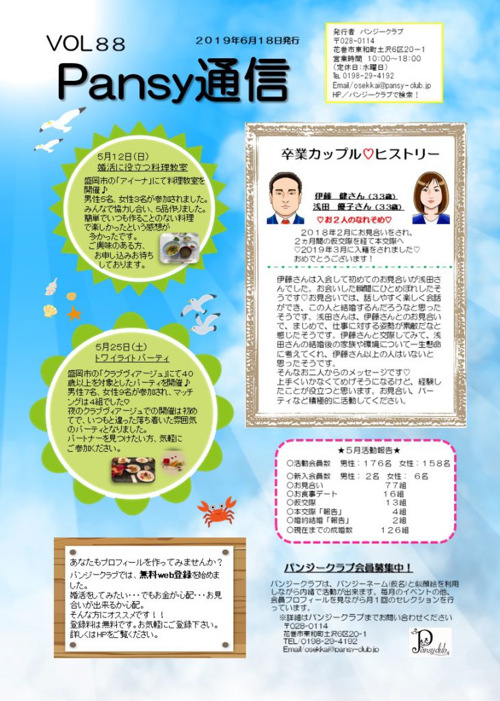 パンジー通信 VOL88