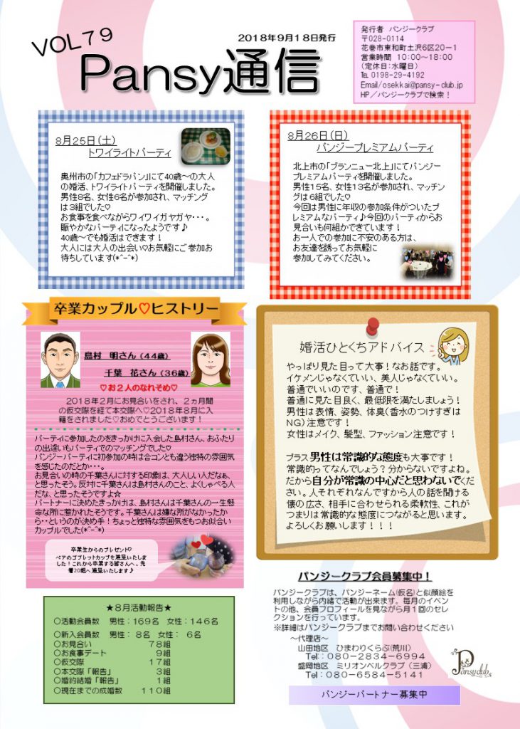 パンジー通信 VOL79